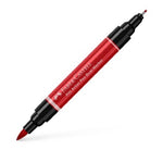 Faber Castell Pitt Artist Dual Ended Pen Deep Scarlet Red