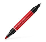 Faber Castell Pitt Artist Dual Ended Pen Deep Scarlet Red