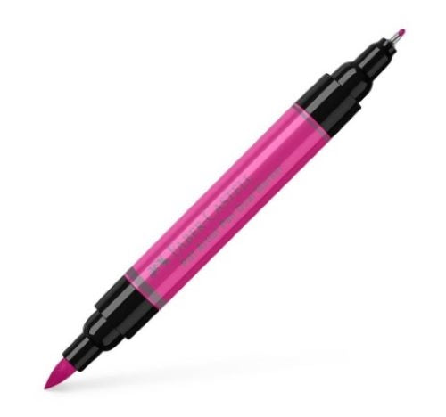 Faber Castell Pitt Artist Dual Ended Pen Mid Purple Pink