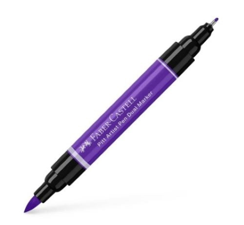 Faber Castell Pitt Artist Dual Ended Pen Purple Violet