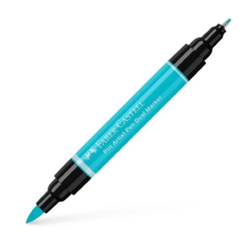 Faber Castell Pitt Artist Dual Ended Pen Light Cobalt Turquoise