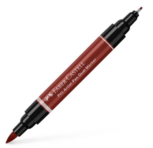 Faber Castell Pitt Artist Dual Ended Pen Indian Red
