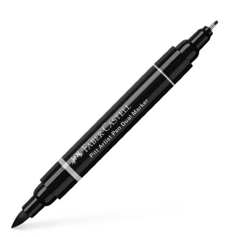 Faber Castell Pitt Artist Dual Ended Pen Black