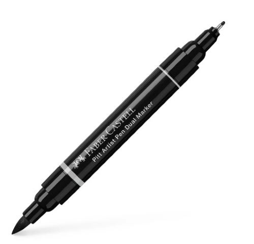 Faber Castell Pitt Artist Dual Ended Pen Black