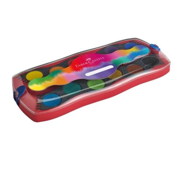 Faber Castell Watercolour Paint Set Connector Box Set 12 SET