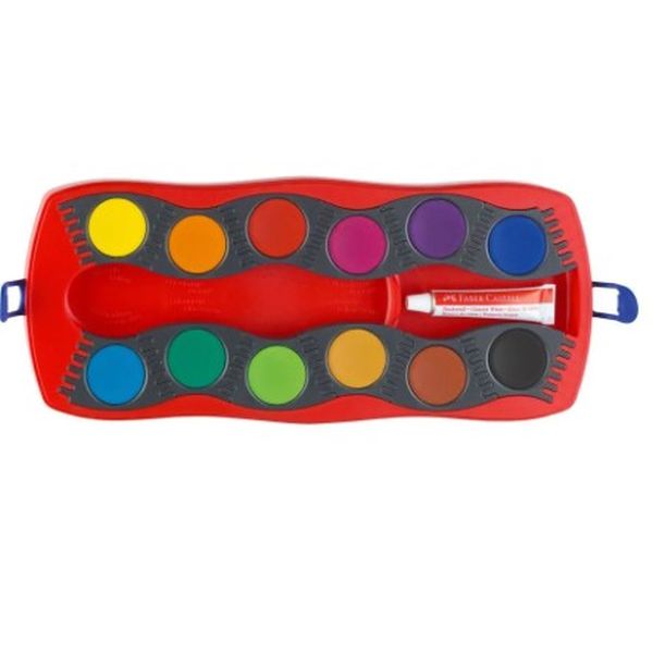 Faber Castell Watercolour Paint Set Connector Box Set 12 SET