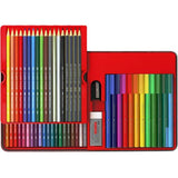 Faber Castell Red Range Colour Pencil & Connector Set SET