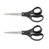 Fiskars Performance Scissors Recycled Packet 2 8"