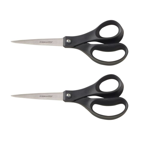 Fiskars Performance Scissors Recycled Packet 2 8"