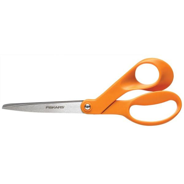 Fiskars Offset Scissors Orange Handle