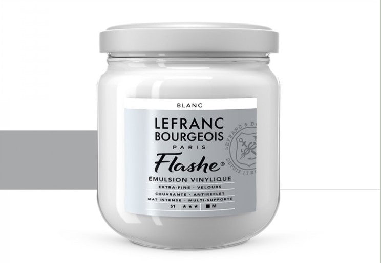 Lefranc & Bourgeois Flashe Vinyl-Based Paint White 022 S1