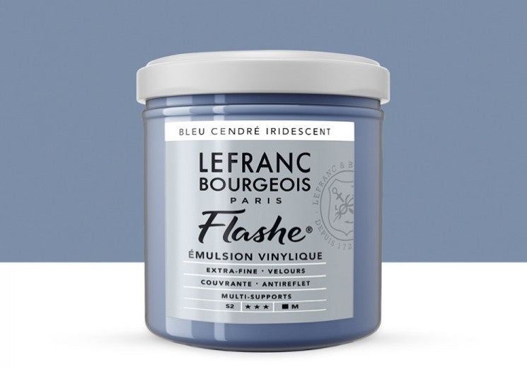 Lefranc & Bourgeois Flashe Vinyl-Based Paint Ash Blue Iridescent 840 S2