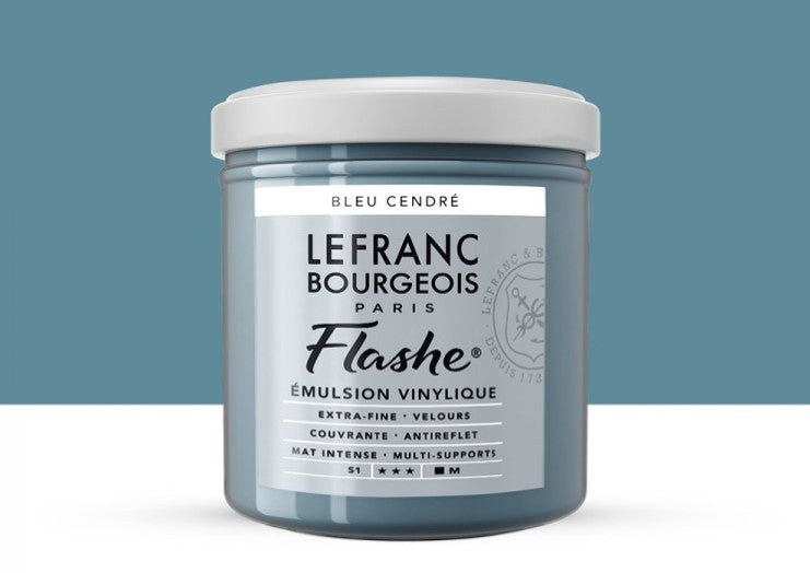 Lefranc & Bourgeois Flashe Vinyl-Based Paint Ash Blue 052 S1