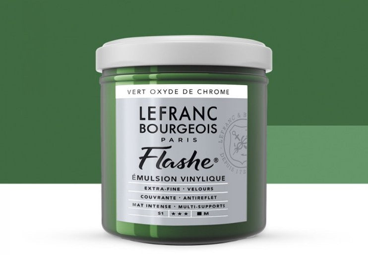 Lefranc & Bourgeois Flashe Vinyl-Based Paint Chrom Oxide Green 542 S1