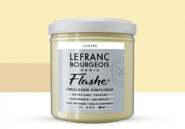 Lefranc & Bourgeois Flashe Vinyl-Based Paint Ivory 019 S1