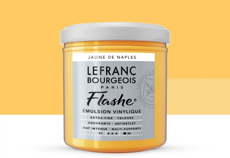 Lefranc & Bourgeois Flashe Vinyl-Based Paint Naples Yellow 191 S1