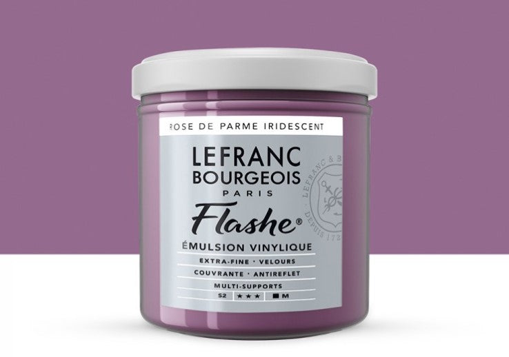 Lefranc & Bourgeois Flashe Vinyl-Based Paint Iridescent Parma Pink 839 S2