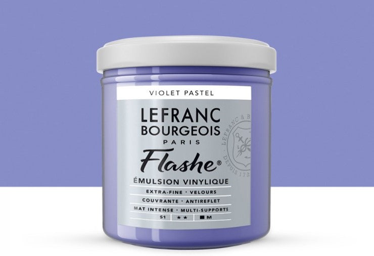 Lefranc & Bourgeois Flashe Vinyl-Based Paint Pastel Violet 785 S1