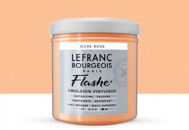 Lefranc & Bourgeois Flashe Vinyl-Based Paint Pink Ochre 817 S1