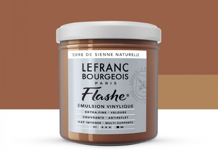 Lefranc & Bourgeois Flashe Vinyl-Based Paint Raw Sienna 482 S1