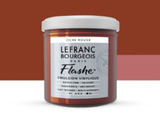 Lefranc & Bourgeois Flashe Vinyl-Based Paint Red Ochre 306 S1