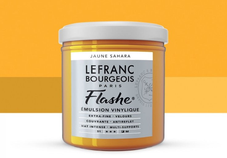 Lefranc & Bourgeois Flashe Vinyl-Based Paint Sahara Yellow 194 S1