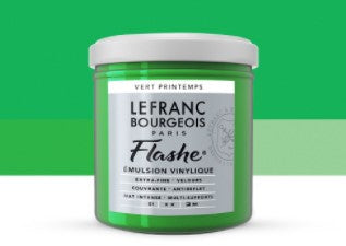 Lefranc & Bourgeois Flashe Vinyl-Based Paint Spring Green 544 S1