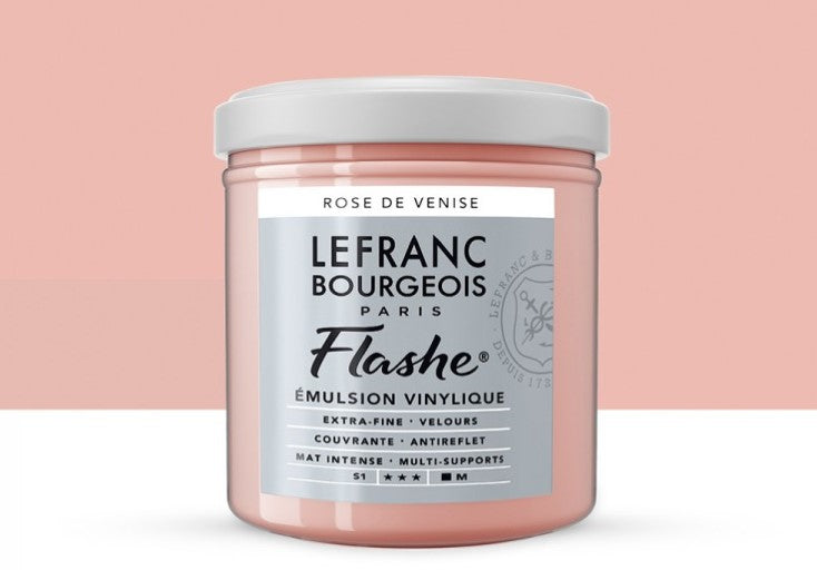 Lefranc & Bourgeois Flashe Vinyl-Based Paint Venetian Pink 335 S1
