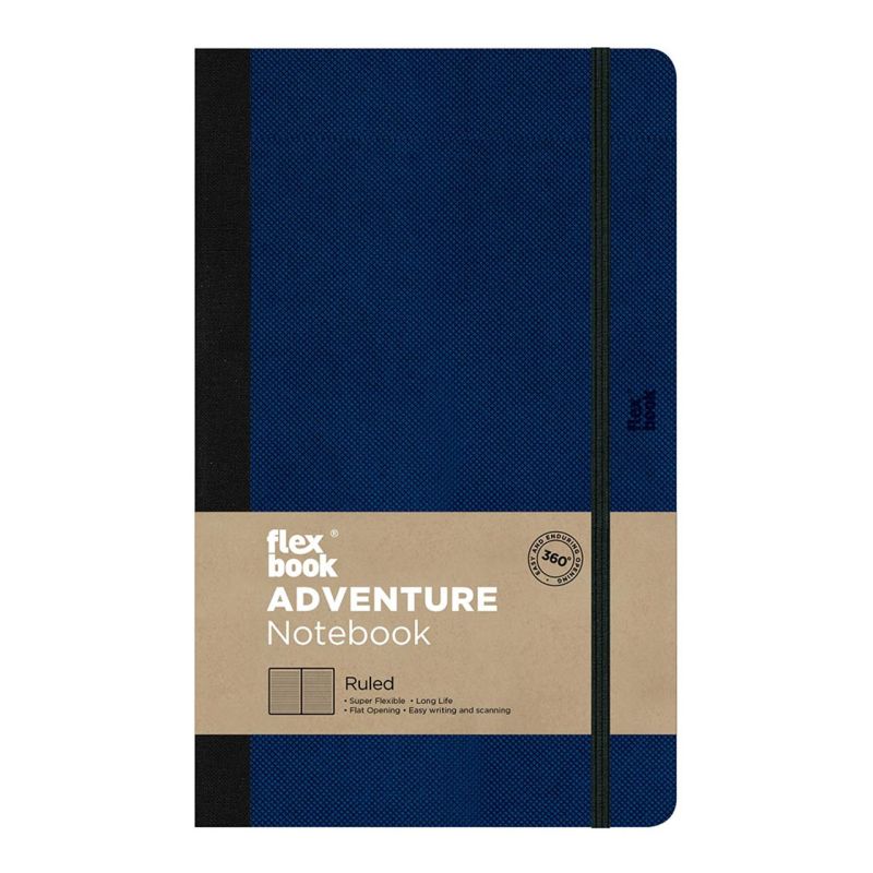 Flexbook Adventure Ruled Notebook Royal Blue