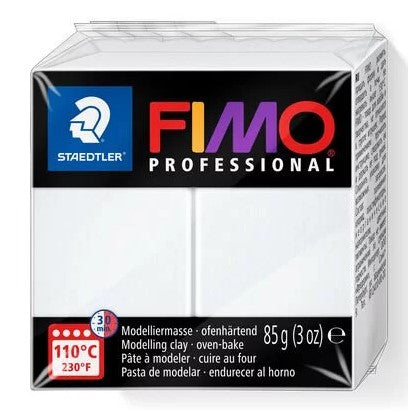 Fimo Professional Modelling Clay White 85g