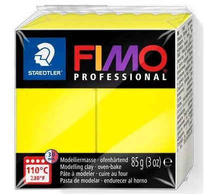 Fimo Professional Modelling Clay Lemon 85g