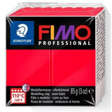 Fimo Professional Modelling Clay True Red 85g