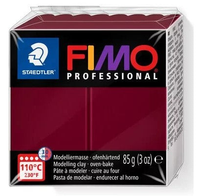 Fimo Professional Modelling Clay Bordeaux 85g