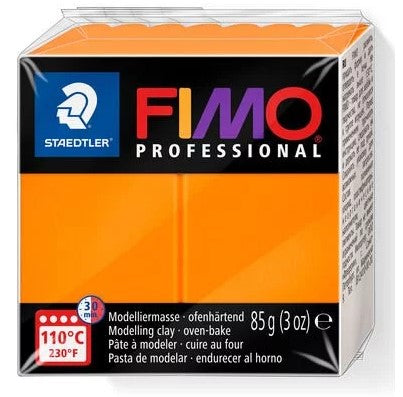 Fimo Professional Modelling Clay Orange 85g