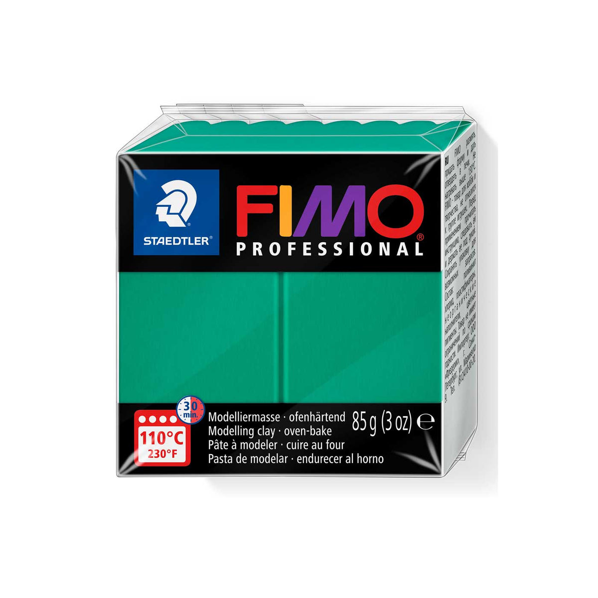 Fimo Professional Modelling Clay True Green