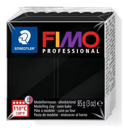 Fimo Professional Modelling Clay Black 85g