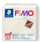 Fimo Leather Effect Modelling Clay Ivory 57g
