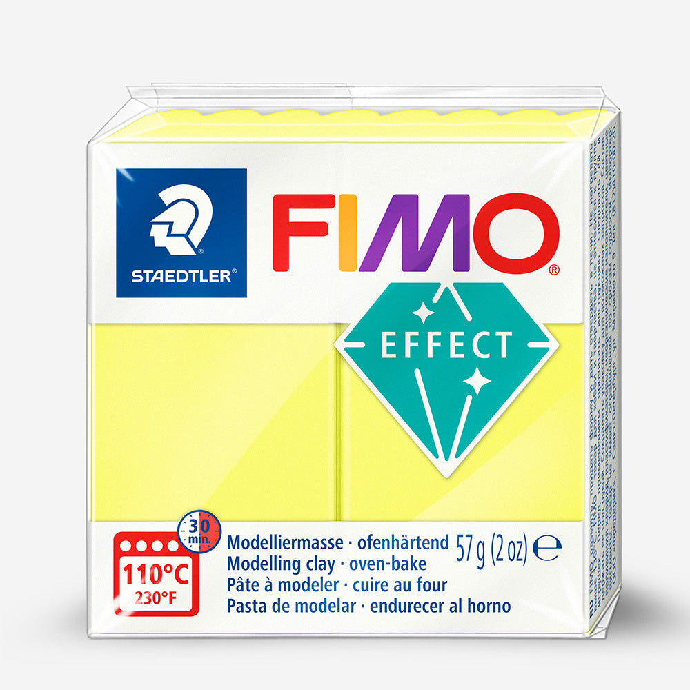 Fimo Effect Modelling Clay Neon Yellow