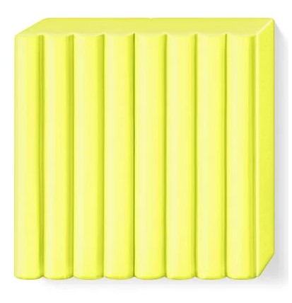 Fimo Effect Modelling Clay Neon Yellow 57g