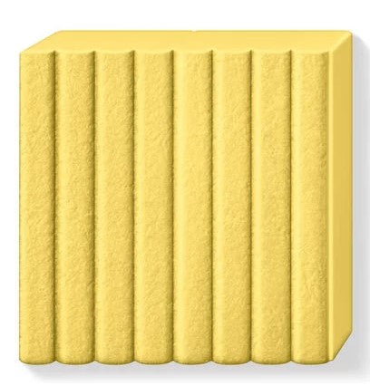 Fimo Leather Effect Modelling Clay Safron Yellow 57g