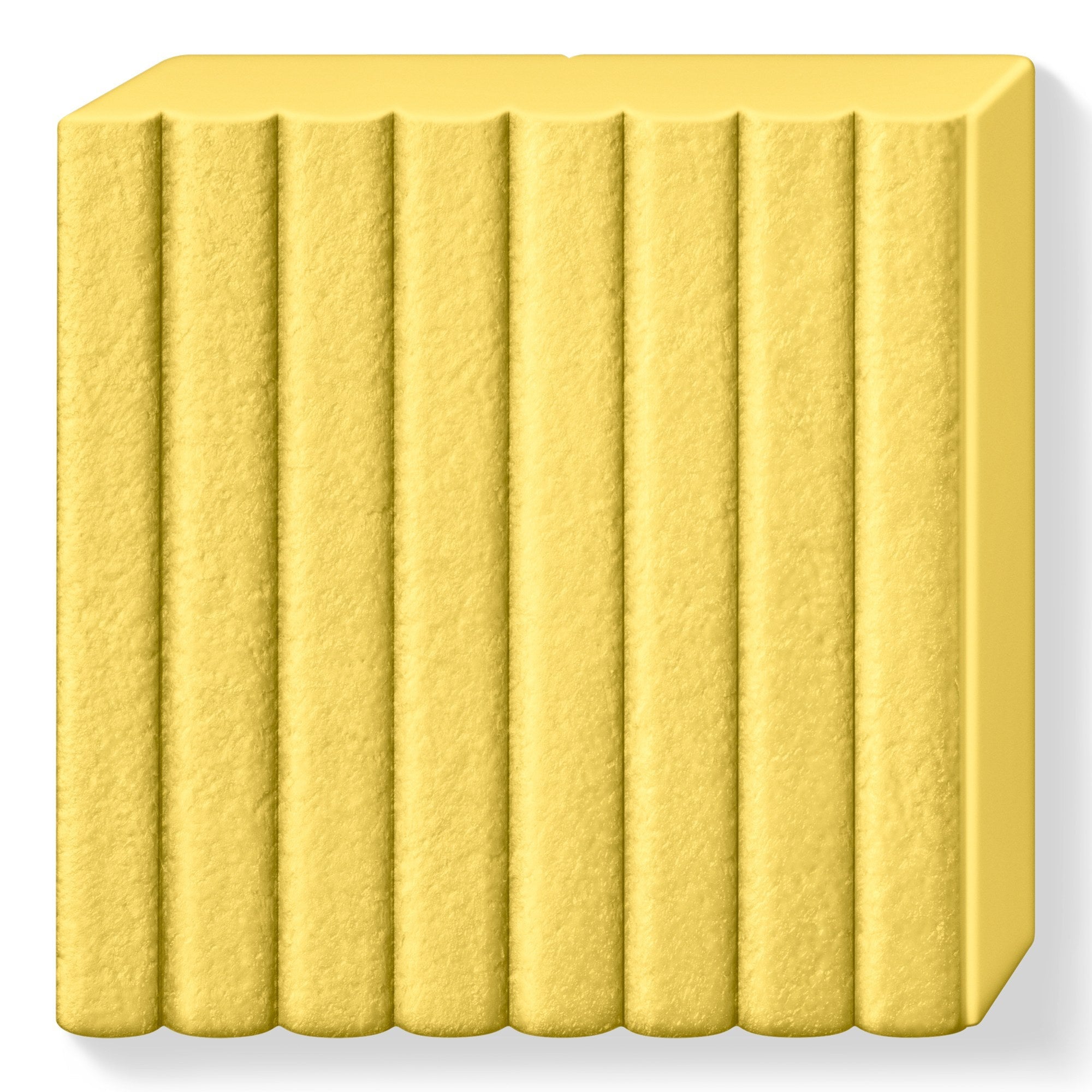 Fimo Leather Effect Modelling Clay Safron Yellow