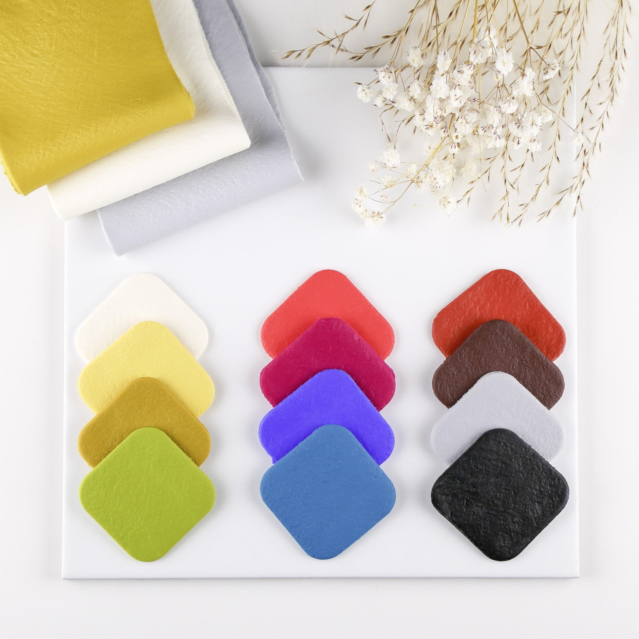 Fimo Leather Effect Modelling Clay Safron Yellow
