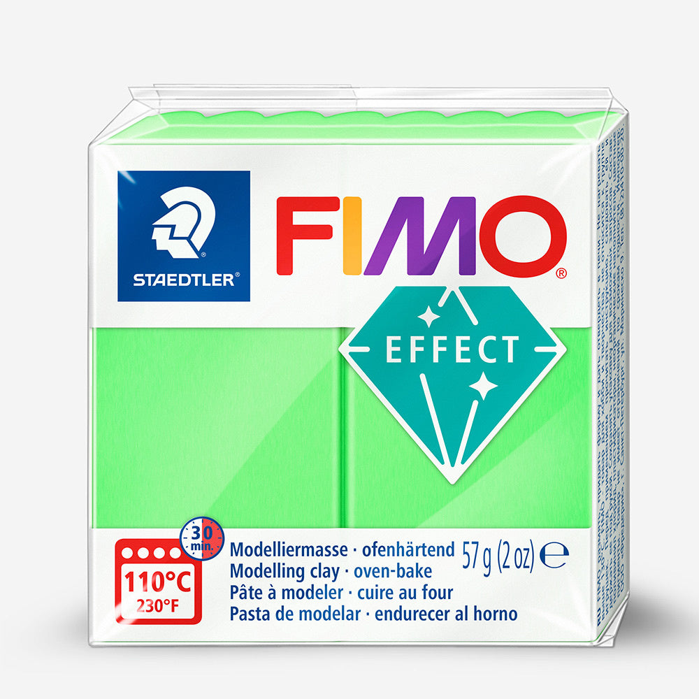 Fimo Effect Modelling Clay Neon Green