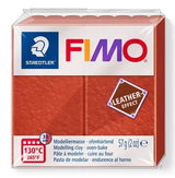 Fimo Leather Effect Modelling Clay Rust 57g