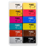 Fimo Leather Effect Modelling Clay Colour Set 12 SET