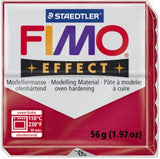 Fimo Effect Modelling Clay Metallic Ruby Red 57g
