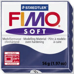 Fimo Soft Block Modelling Clay Winsor Blue 57g