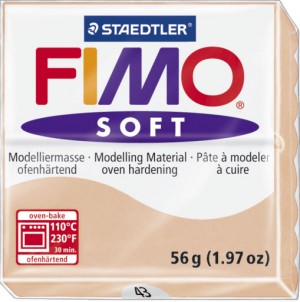 Fimo Soft Block Modelling Clay Light Flesh 57g