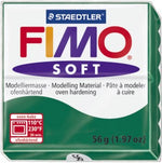 Fimo Soft Block Modelling Clay Emerald 57g