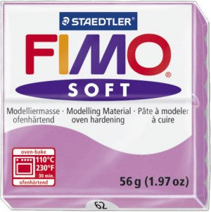 Fimo Soft Block Modelling Clay Lavender 57g